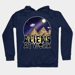 Aliens at Work Hoodie